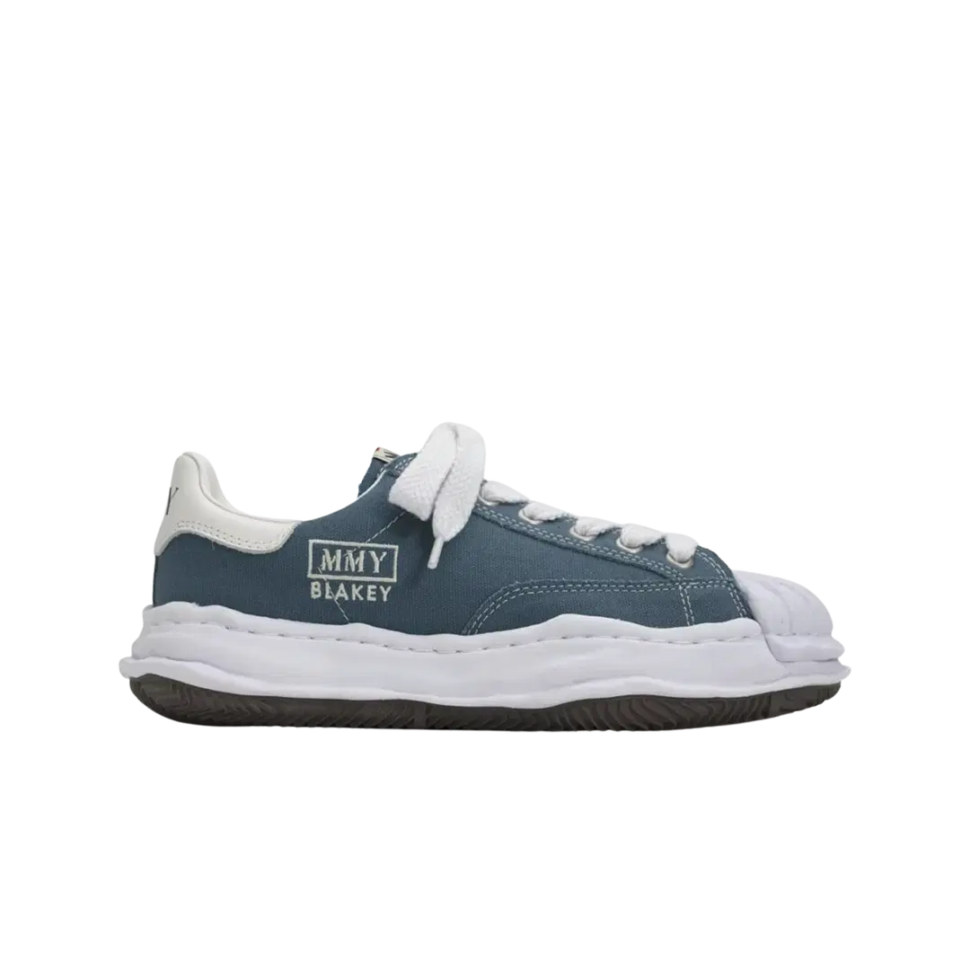 Maison Mihara Yasuhiro Maison Mihara Yasuhiro Blakey OG Sole Canvas Low-top Sneakers Blue