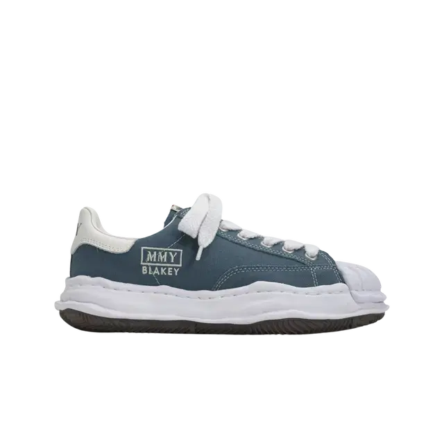 Maison Mihara Yasuhiro Maison Mihara Yasuhiro Blakey OG Sole Canvas Low-top Sneakers Blue - view 2