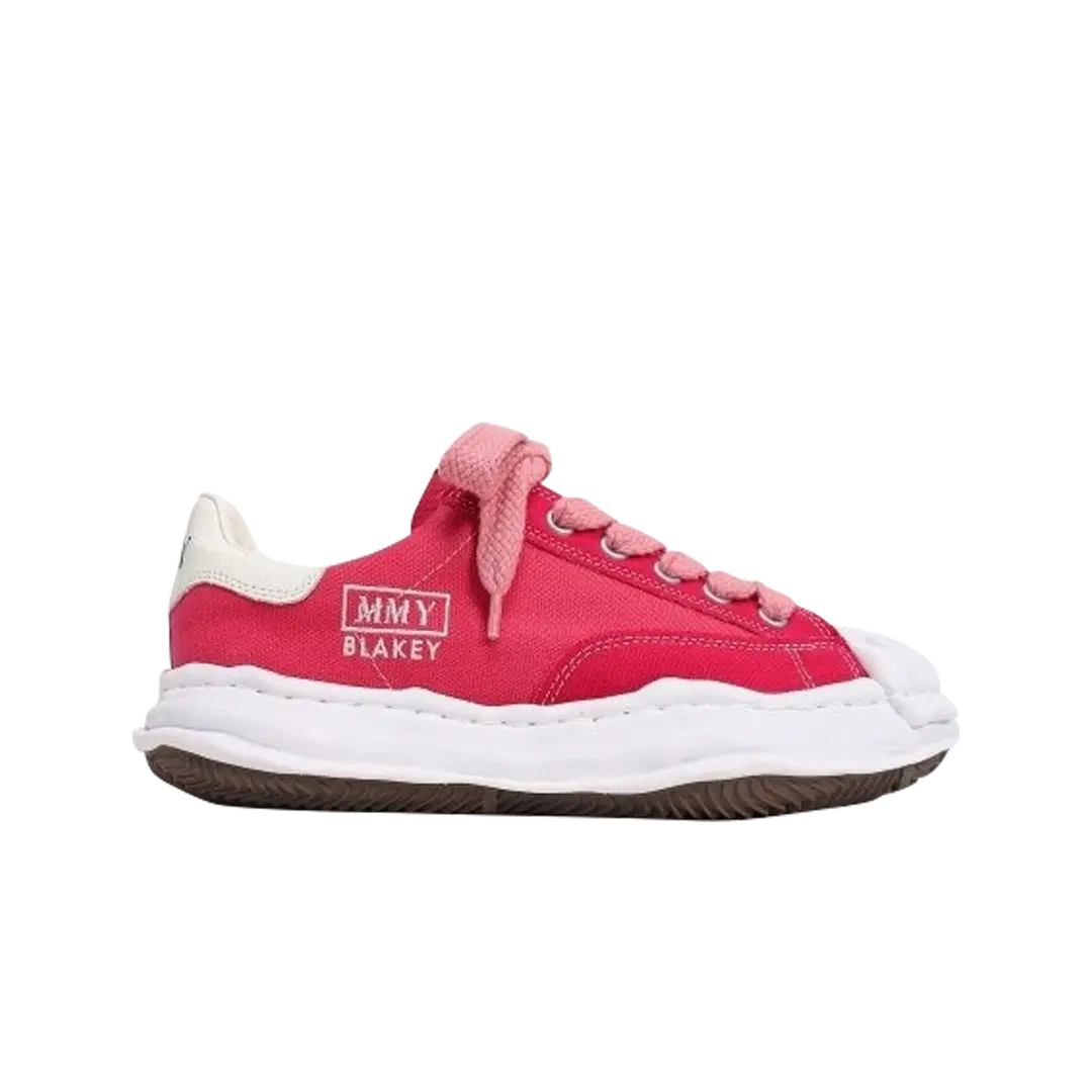 Maison Mihara Yasuhiro Maison Mihara Yasuhiro Blakey OG Sole Canvas Low-top Sneakers Pink