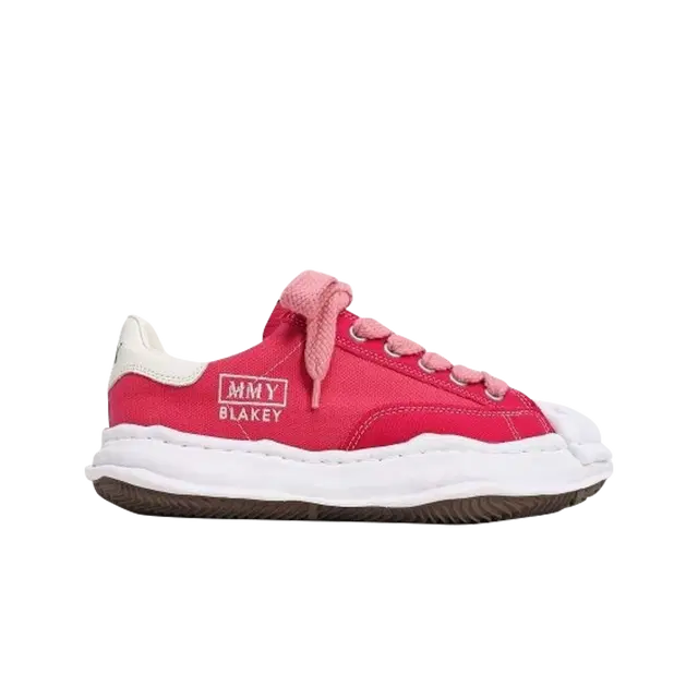 Maison Mihara Yasuhiro Maison Mihara Yasuhiro Blakey OG Sole Canvas Low-top Sneakers Pink - view 1