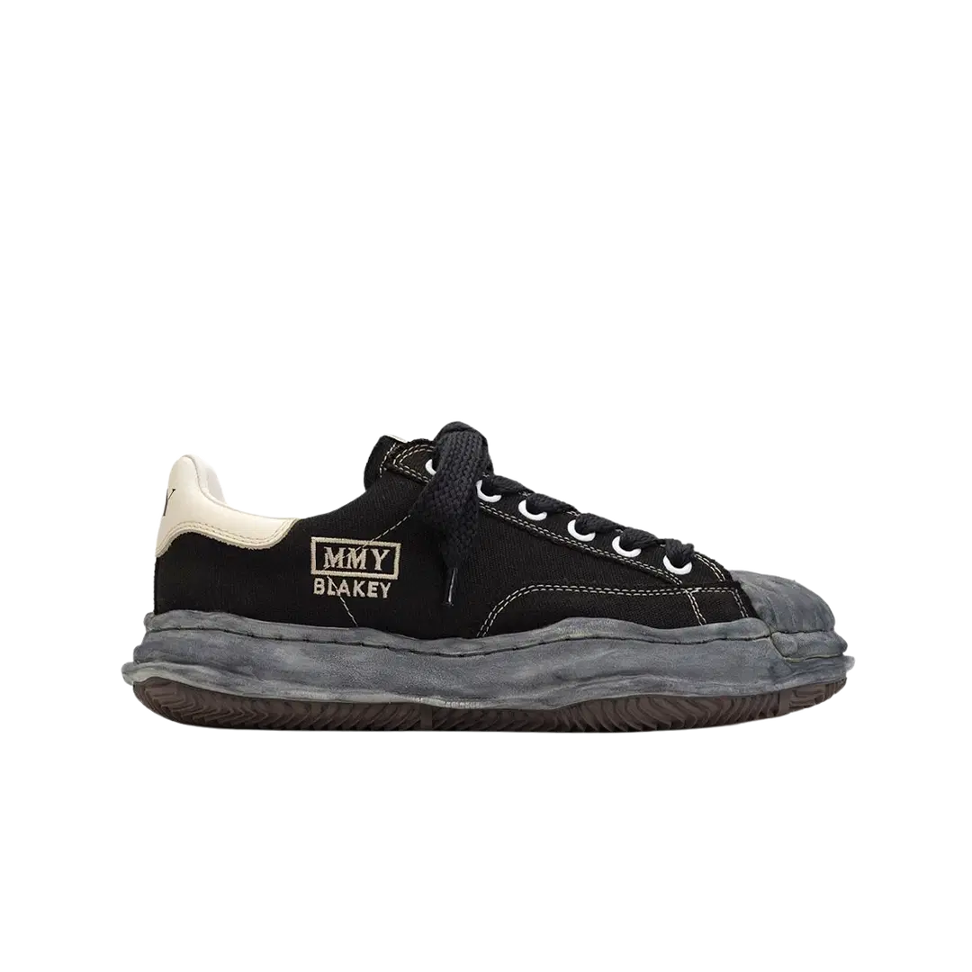 Maison Mihara Yasuhiro Maison Mihara Yasuhiro Blakey VL OG Sole Canvas Low-top Sneakers Black