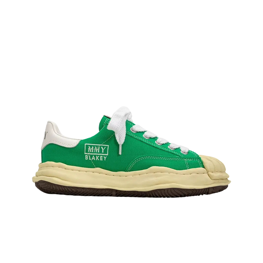Maison Mihara Yasuhiro Maison Mihara Yasuhiro Blakey VL OG Sole Canvas Low-top Sneakers Green