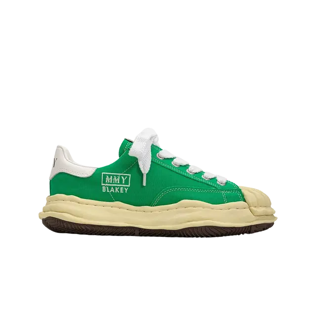 Maison Mihara Yasuhiro Maison Mihara Yasuhiro Blakey VL OG Sole Canvas Low-top Sneakers Green - view 2