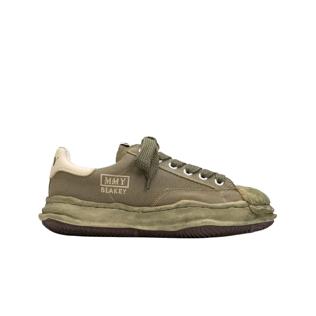 Maison Mihara Yasuhiro Maison Mihara Yasuhiro Blakey VL OG Sole Canvas Low-top Sneakers Khaki
