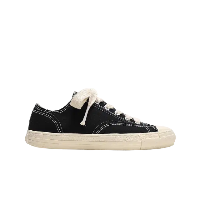 Maison Mihara Yasuhiro Maison Mihara Yasuhiro General Scale Past Sole 6-Hole Low-top Sneakers Black - view 2