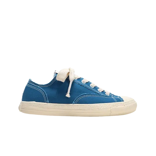 Maison Mihara Yasuhiro Maison Mihara Yasuhiro General Scale Past Sole 6-Hole Low-top Sneakers Blue - view 2