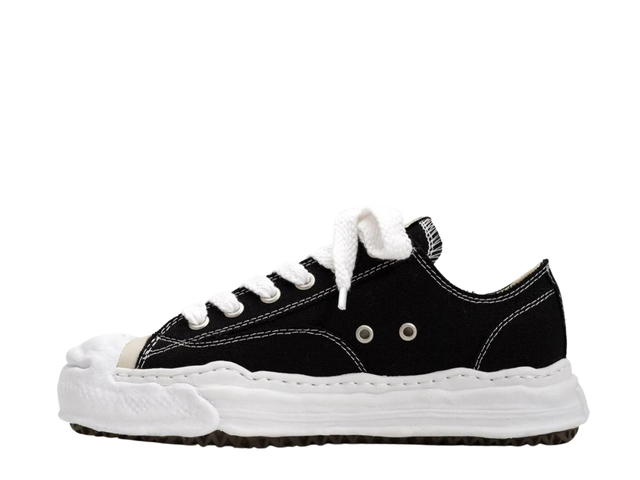 Maison Mihara Yasuhiro Maison Mihara Yasuhiro Hank OG Sole Canvas Low Black - view 2