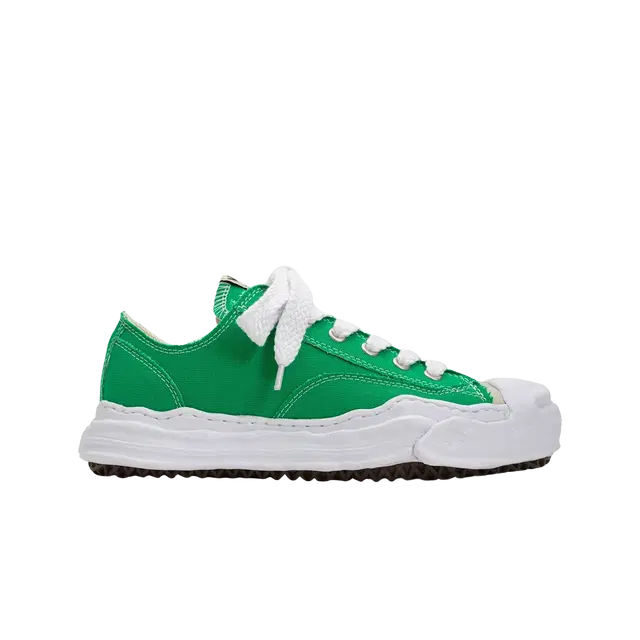 Maison Mihara Yasuhiro Maison Mihara Yasuhiro Hank OG Sole Canvas Low-top Sneakers Green - view 2