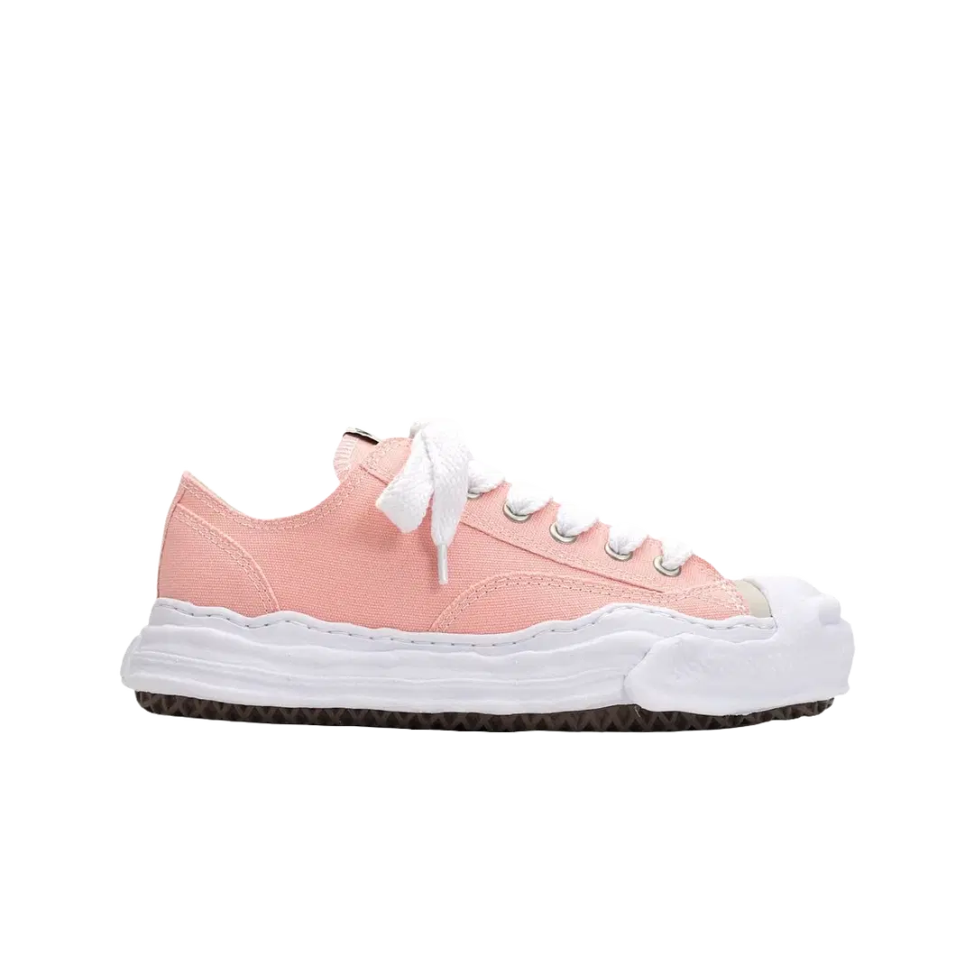 Maison Mihara Yasuhiro Maison Mihara Yasuhiro Hank OG Sole Canvas Low-top Sneakers Pink