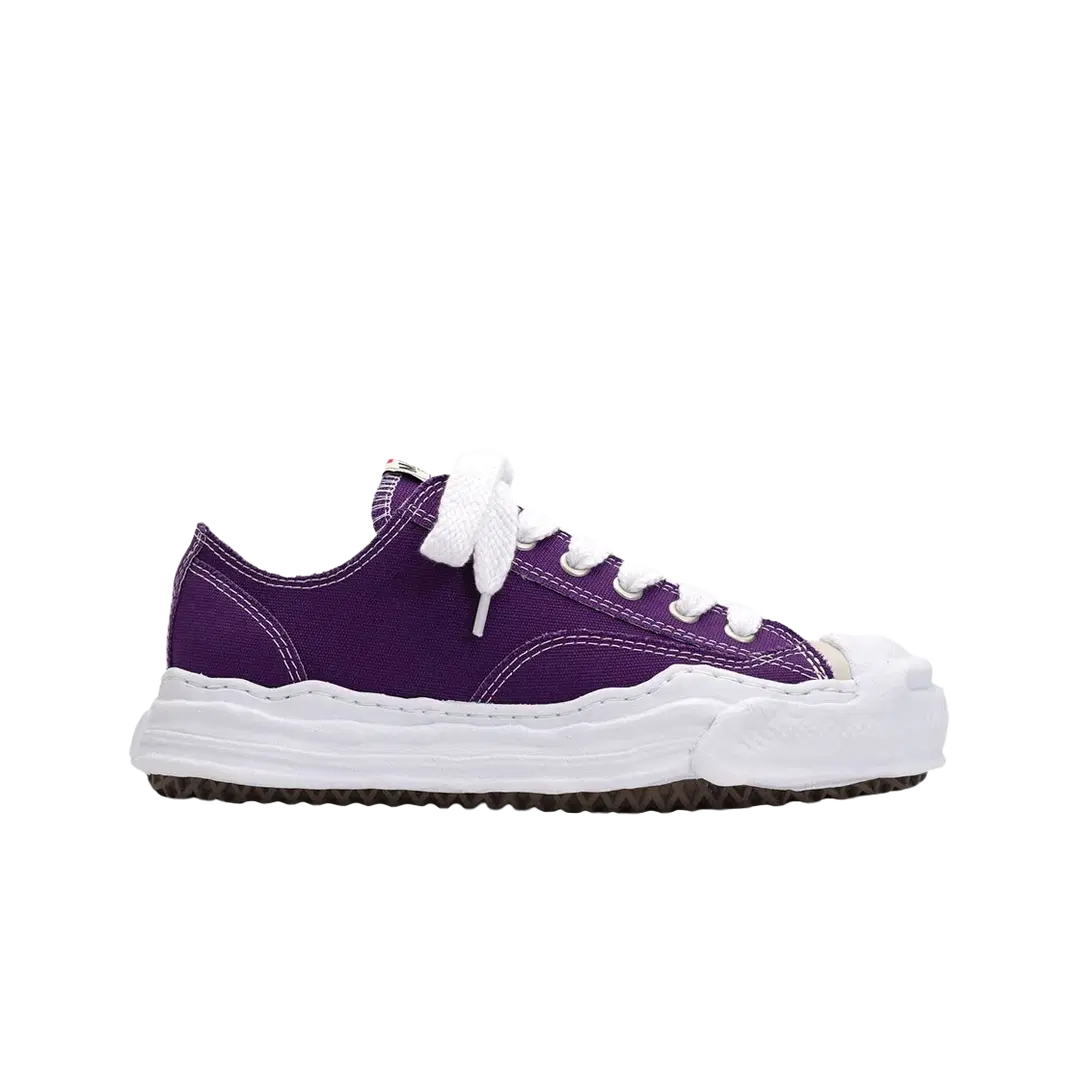 Maison Mihara Yasuhiro Maison Mihara Yasuhiro Hank OG Sole Canvas Low-top Sneakers Purple