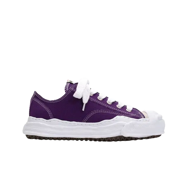 Maison Mihara Yasuhiro Maison Mihara Yasuhiro Hank OG Sole Canvas Low-top Sneakers Purple - view 1