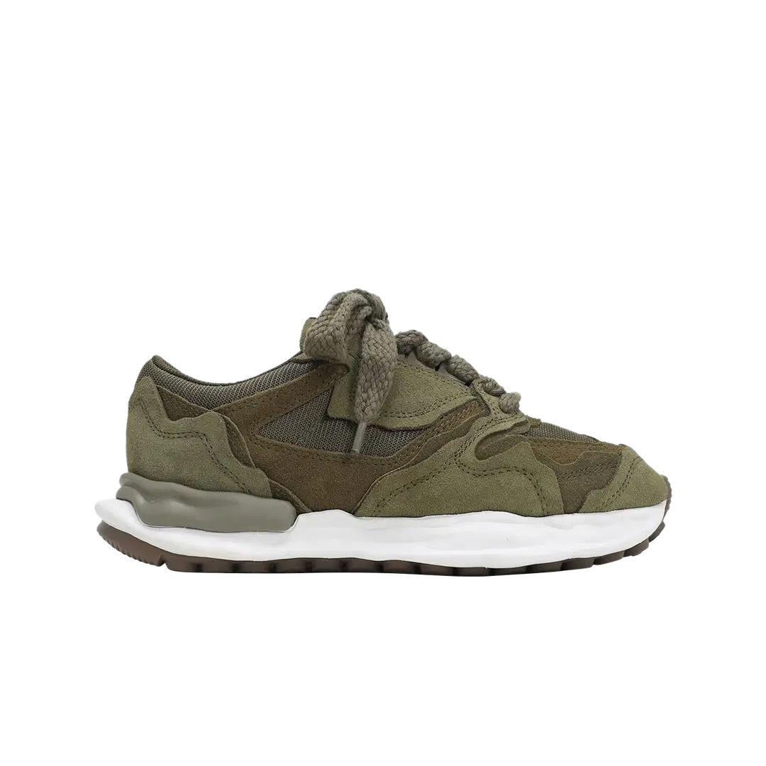 Maison Mihara Yasuhiro Maison Mihara Yasuhiro OG Sole Broken Detail Running Sneakers Khaki