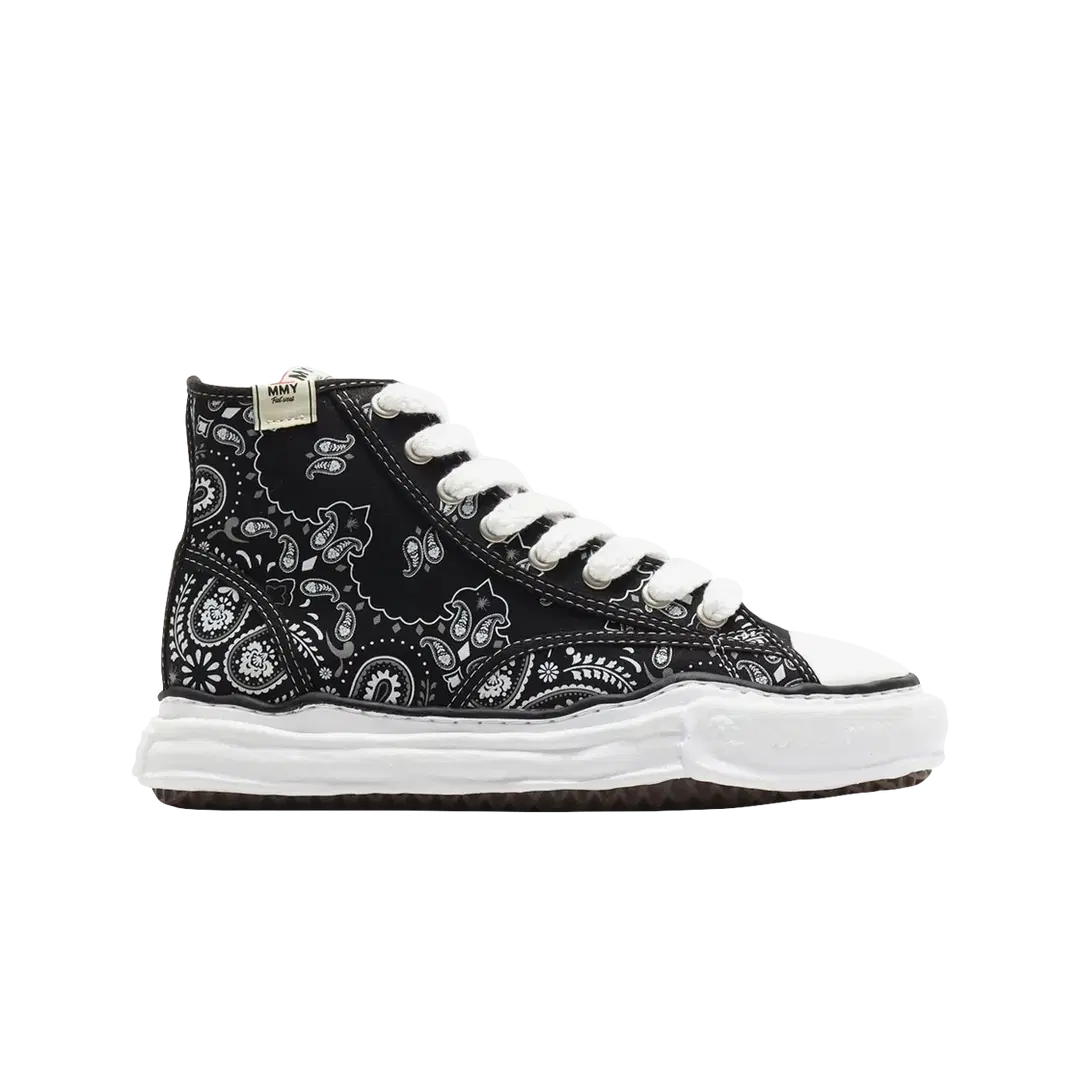 Maison Mihara Yasuhiro Maison Mihara Yasuhiro Peterson OG Sole Canvas Bandana High-top Sneakers Black