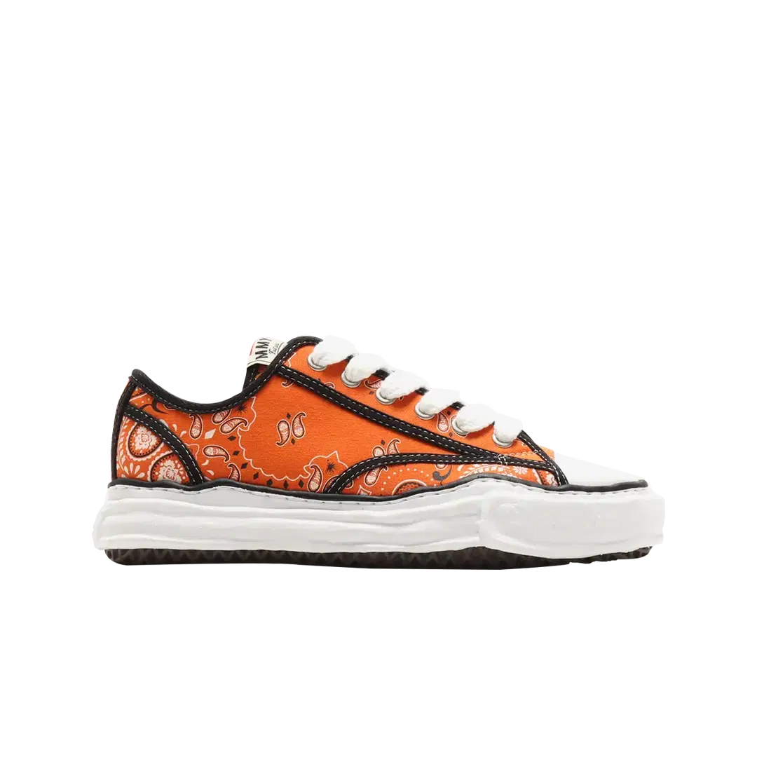 Maison Mihara Yasuhiro Maison Mihara Yasuhiro Peterson OG Sole Canvas Bandana Low-top Sneakers Orange