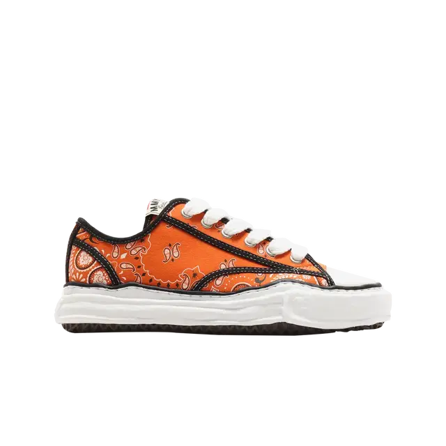 Maison Mihara Yasuhiro Maison Mihara Yasuhiro Peterson OG Sole Canvas Bandana Low-top Sneakers Orange - view 1