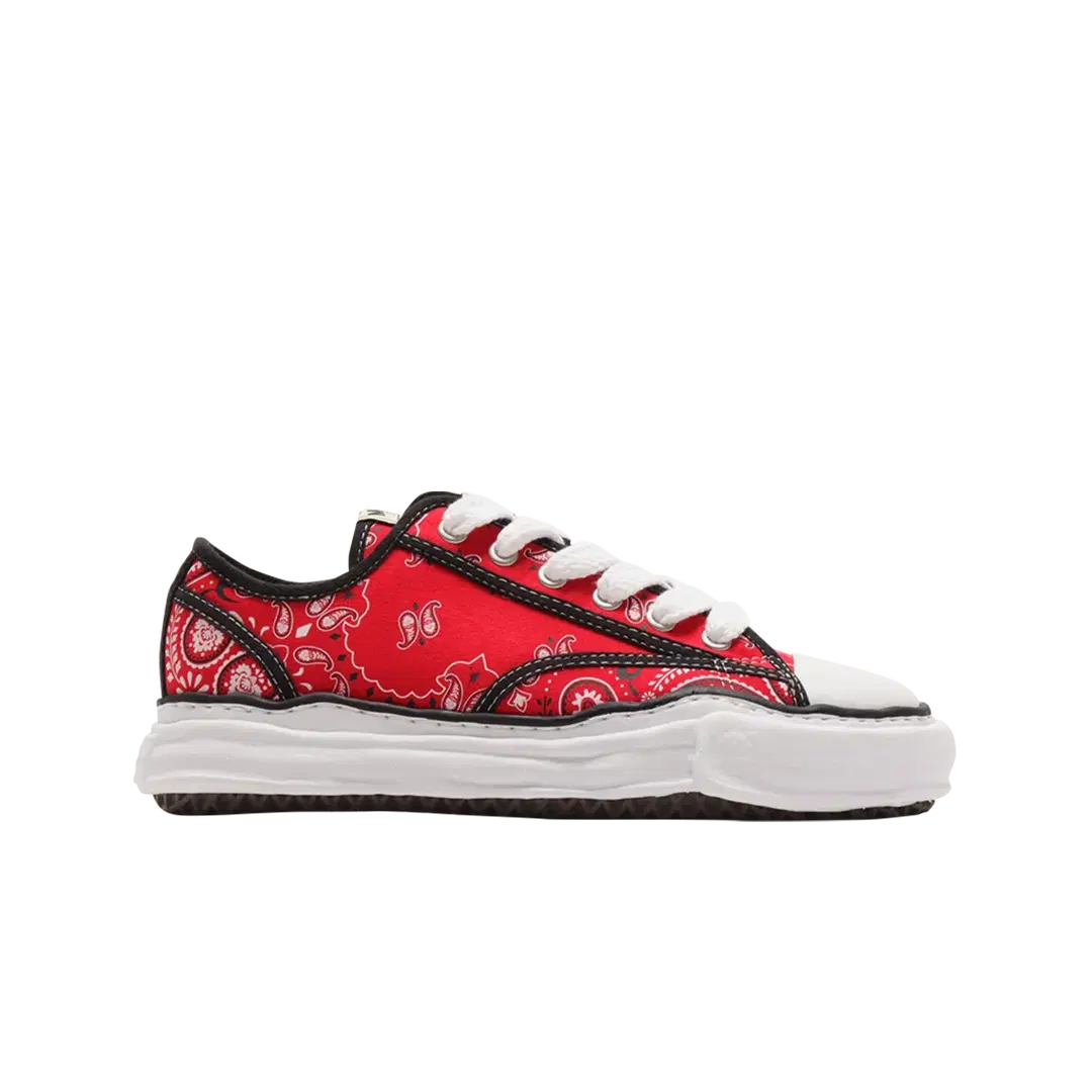 Maison Mihara Yasuhiro Maison Mihara Yasuhiro Peterson OG Sole Canvas Bandana Low-top Sneakers Red