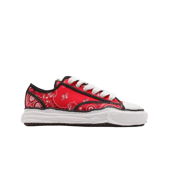 Maison Mihara Yasuhiro Maison Mihara Yasuhiro Peterson OG Sole Canvas Bandana Low-top Sneakers Red - view 2