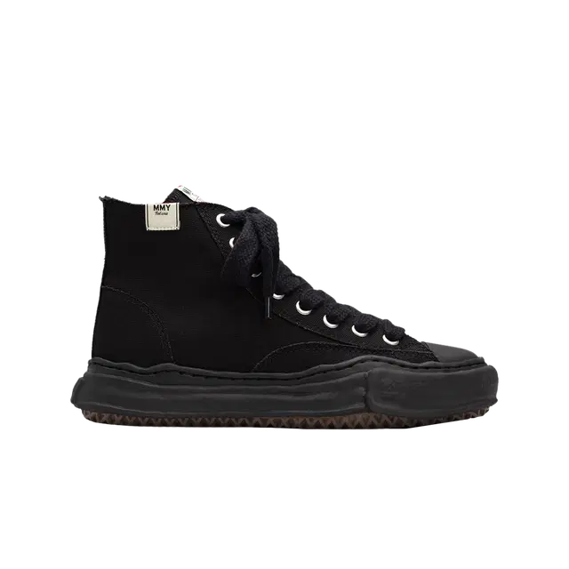 Maison Mihara Yasuhiro Maison Mihara Yasuhiro Peterson OG Sole Canvas High-top Sneakers Black Black - view 2
