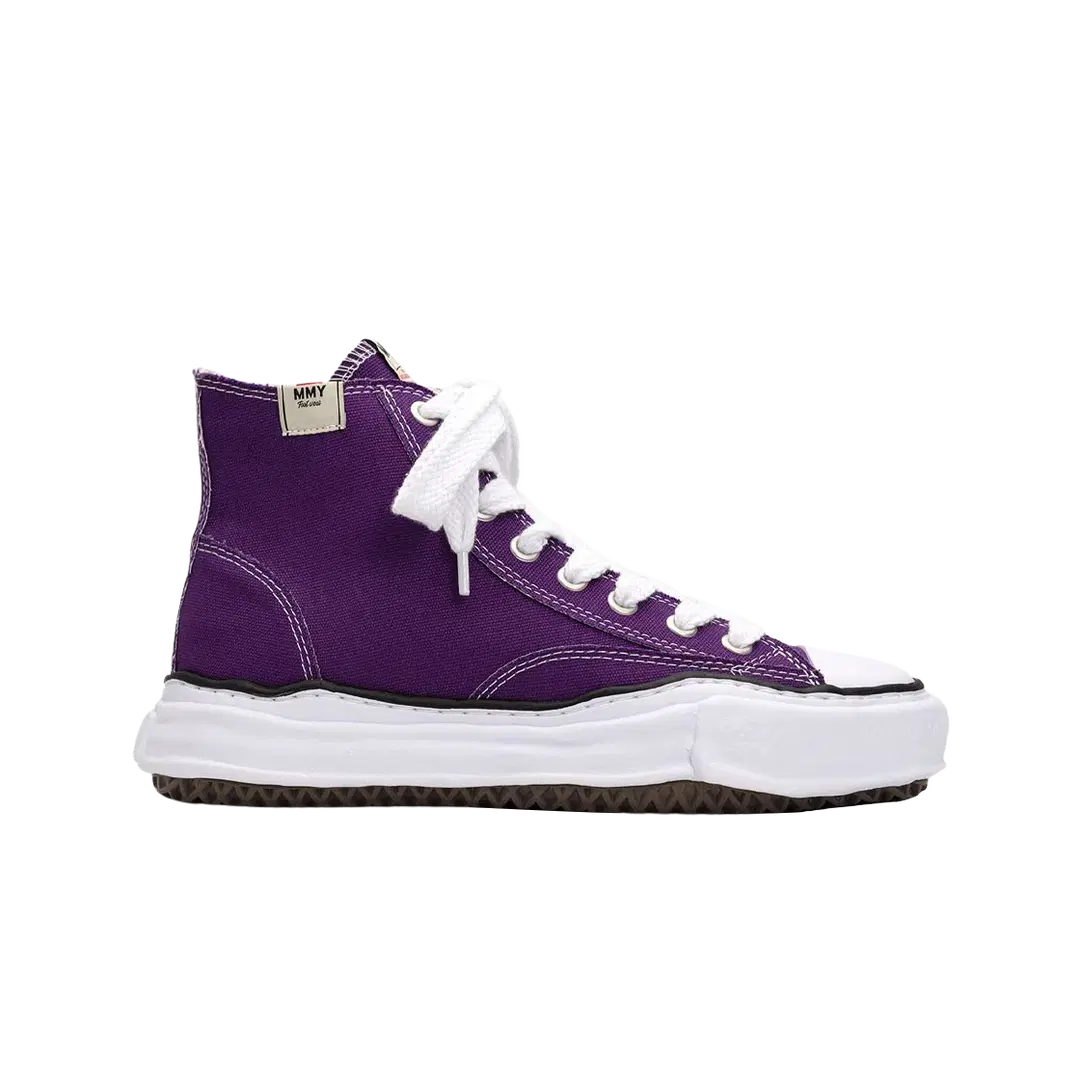Maison Mihara Yasuhiro Maison Mihara Yasuhiro Peterson OG Sole Canvas High-top Sneakers Purple