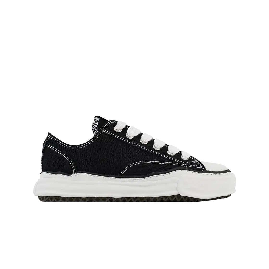 Maison Mihara Yasuhiro Maison Mihara Yasuhiro Peterson OG Sole Canvas Low Sneakers Black