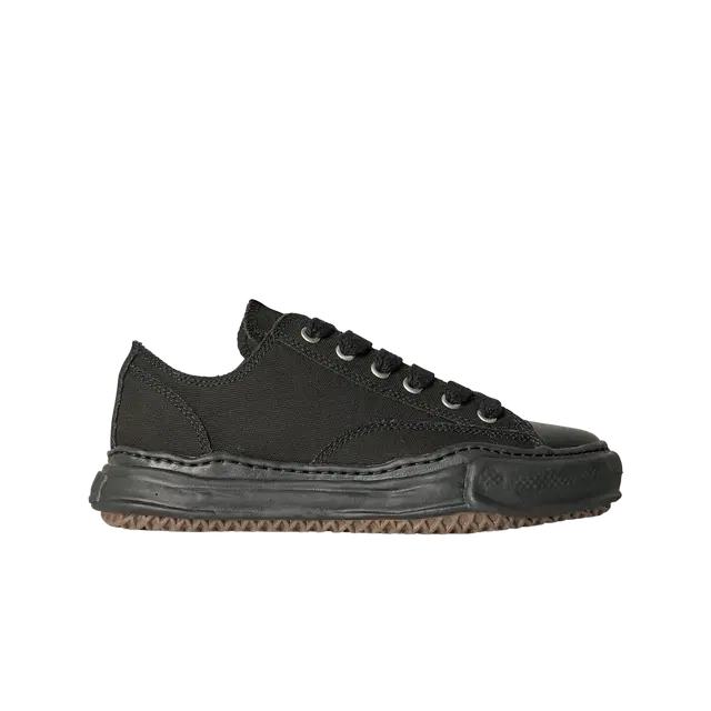 Maison Mihara Yasuhiro Maison Mihara Yasuhiro Peterson OG Sole Canvas Low Black Black - view 2