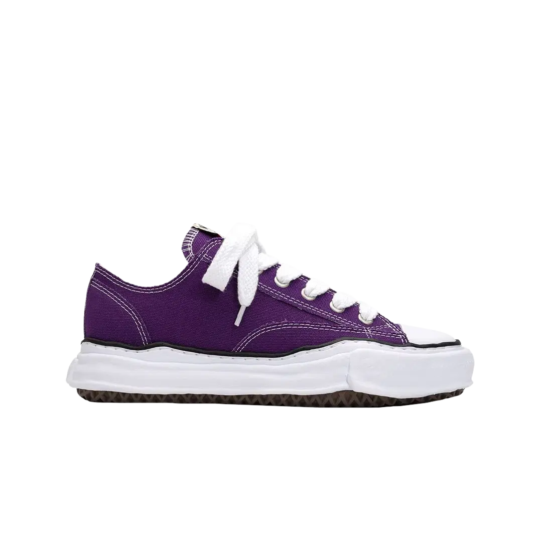 Maison Mihara Yasuhiro Maison Mihara Yasuhiro Peterson OG Sole Canvas Low Sneakers Purple