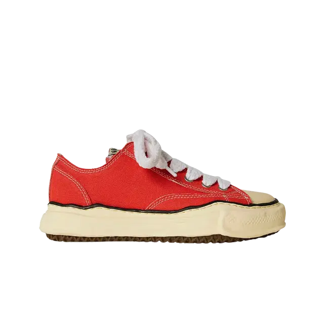 Maison Mihara Yasuhiro Maison Mihara Yasuhiro Peterson OG Sole Canvas Low-top Sneakers Orange - view 2