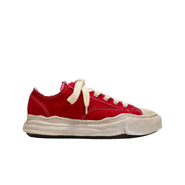 Maison Mihara Yasuhiro Maison Mihara Yasuhiro Peterson OG Sole OD Canvas Low-top Sneakers Red - view 2