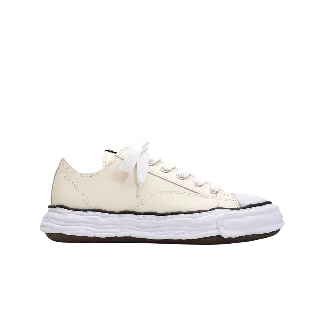 Maison Mihara Yasuhiro Maison Mihara Yasuhiro Peterson23 OG Sole Leather Low-top Sneakers White