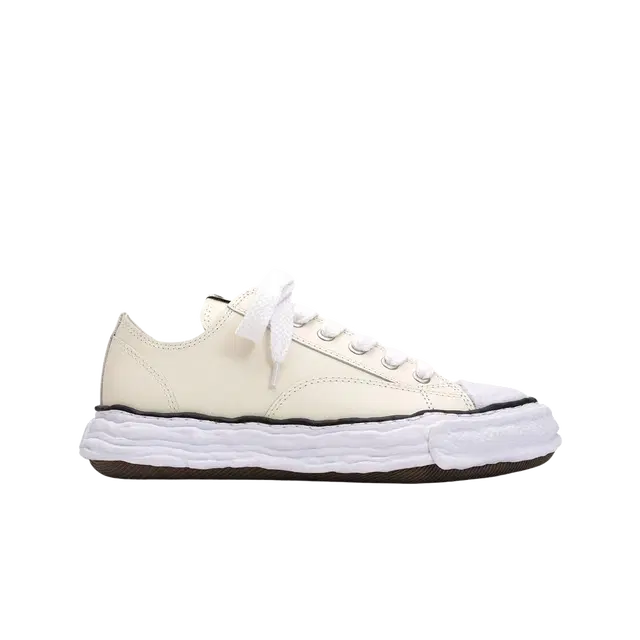 Maison Mihara Yasuhiro Maison Mihara Yasuhiro Peterson23 OG Sole Leather Low-top Sneakers White - view 2