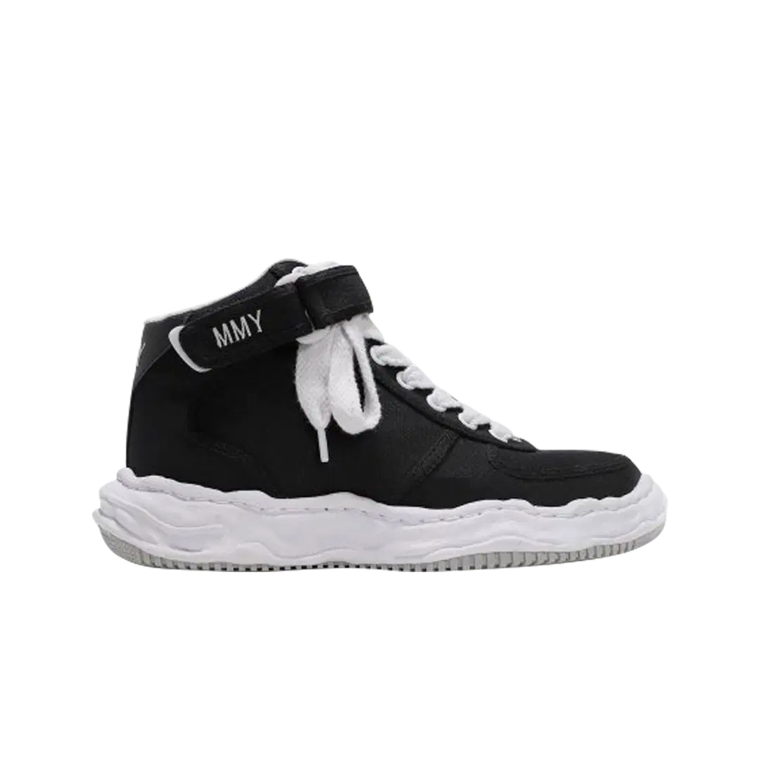 Maison Mihara Yasuhiro Maison Mihara Yasuhiro Wayne OG Sole Canvas High-top Sneakers Black
