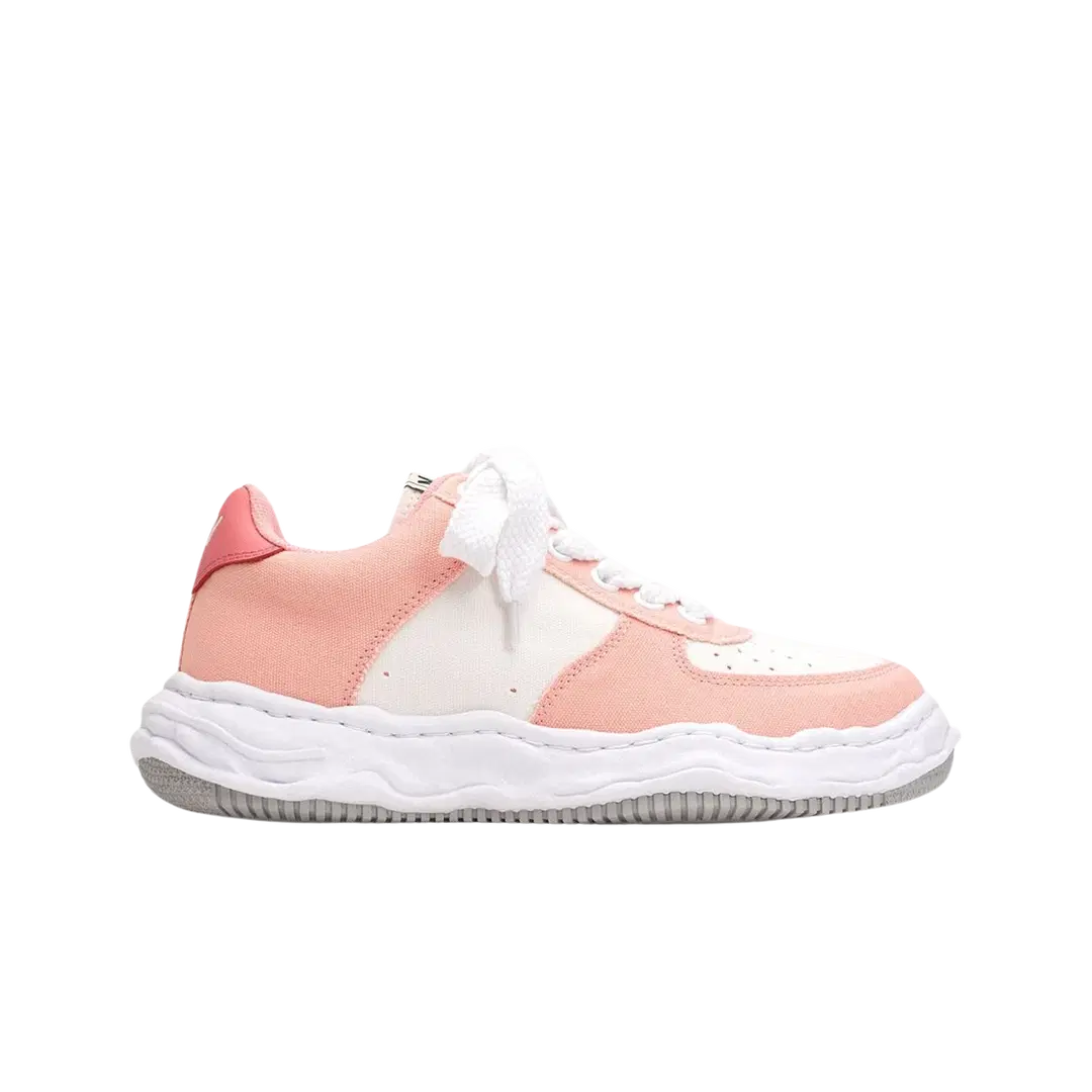 Maison Mihara Yasuhiro Maison Mihara Yasuhiro Wayne OG Sole Canvas Low-top Sneakers Pink White