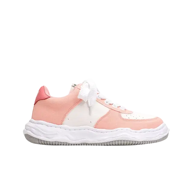 Maison Mihara Yasuhiro Maison Mihara Yasuhiro Wayne OG Sole Canvas Low-top Sneakers Pink White - view 1