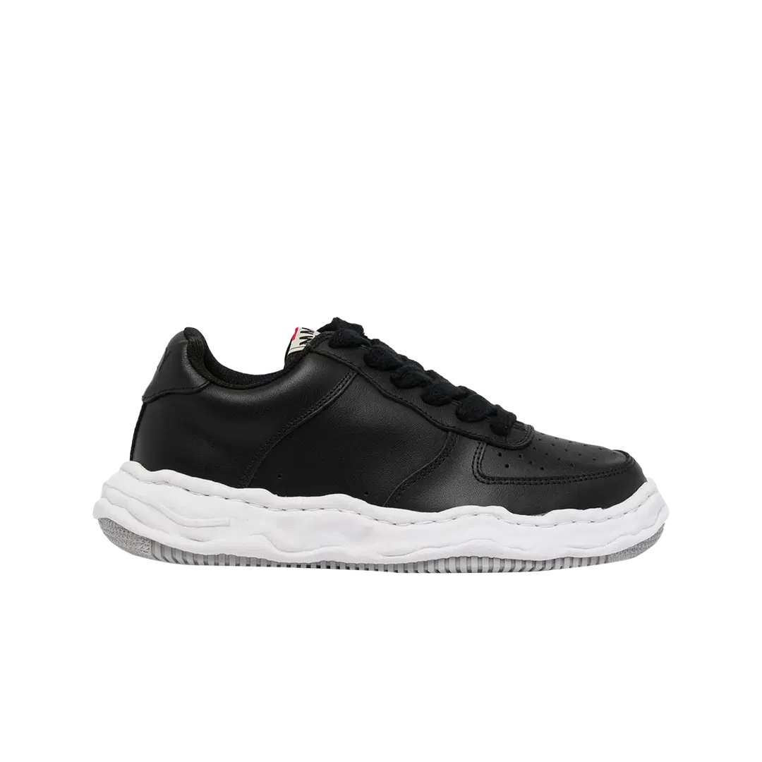Maison Mihara Yasuhiro Maison Mihara Yasuhiro Wayne OG Sole Leather Low-top Sneakers Black