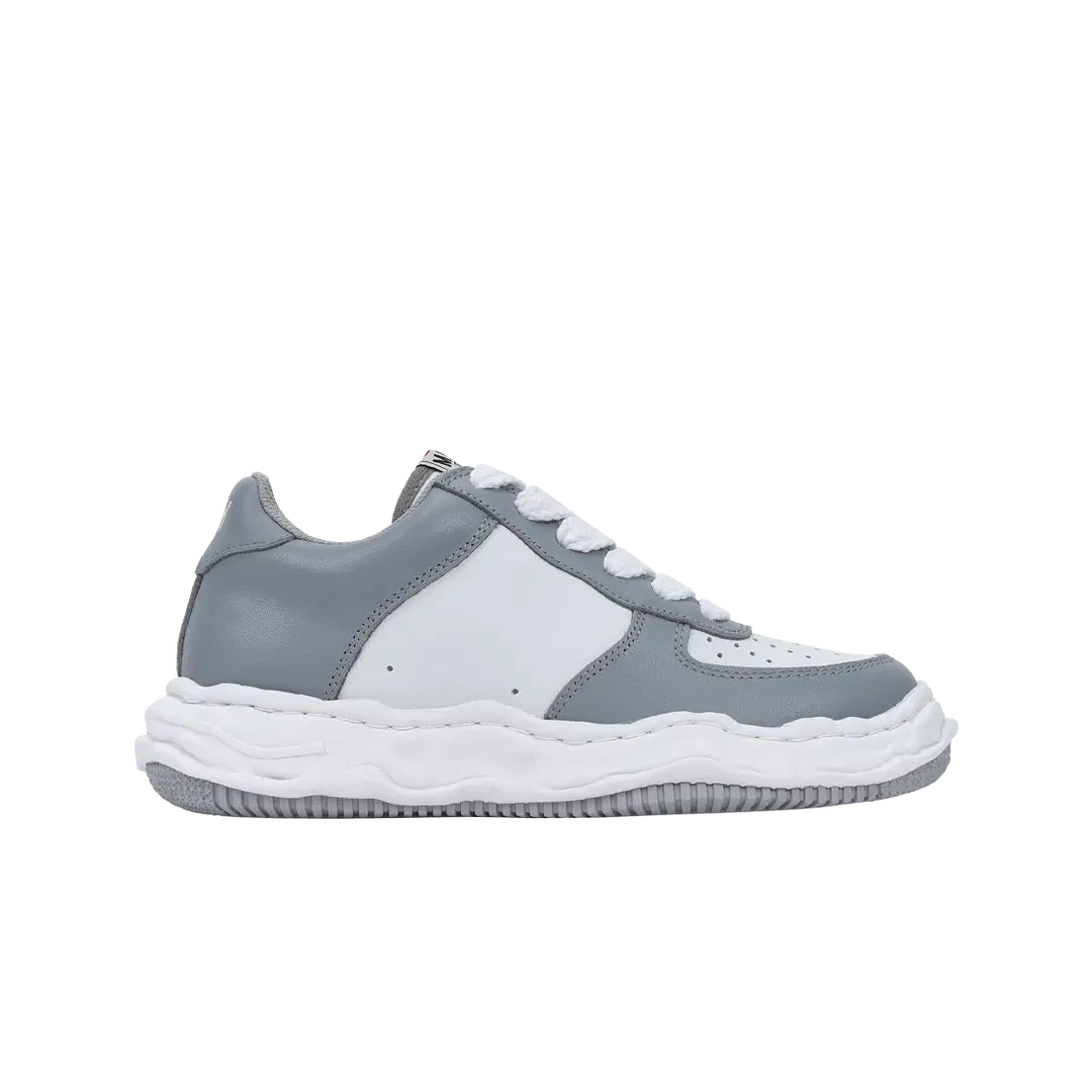 Maison Mihara Yasuhiro Maison Mihara Yasuhiro Wayne OG Sole Leather Low-top Sneakers Grey White