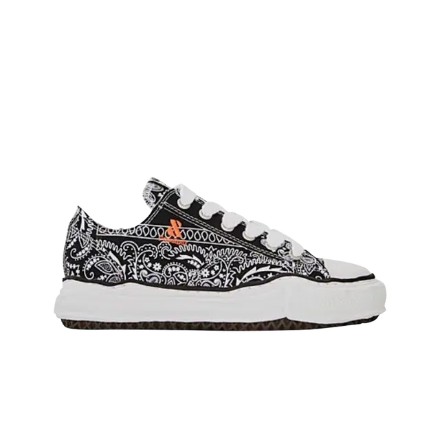 Maison Mihara Yasuhiro Maison Mihara Yasuhiro x Casestudy Peterson OG Sole Bandana Low-top Sneakers Black - view 2