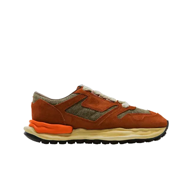 Maison Mihara Yasuhiro Maison Mihara Yasuhiro x Nigel Cabourn Army Sneakers Brown Mix - view 2