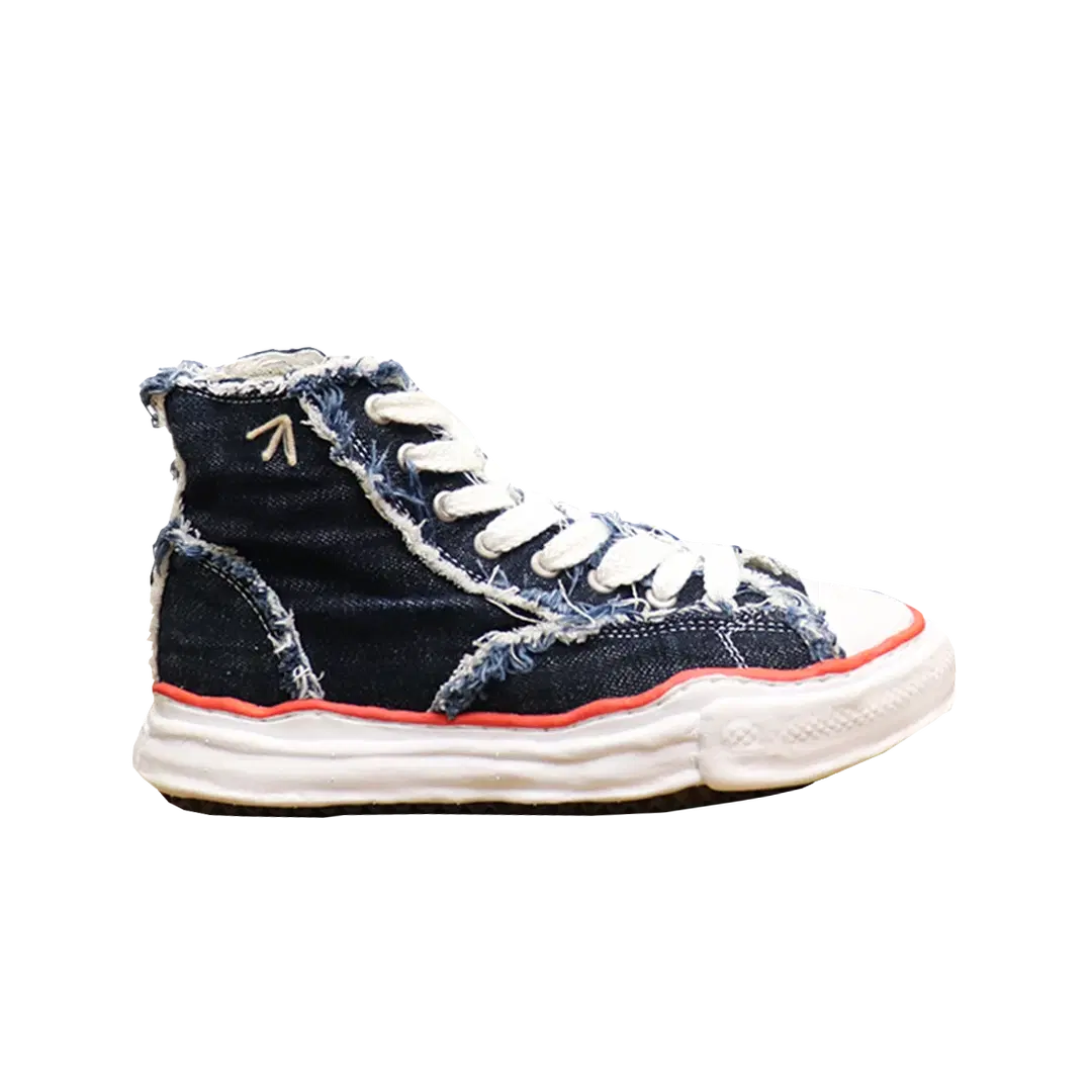 Maison Mihara Yasuhiro Maison Mihara Yasuhiro x Nigel Cabourn High Cut Sneakers One Wash 12oz Denim