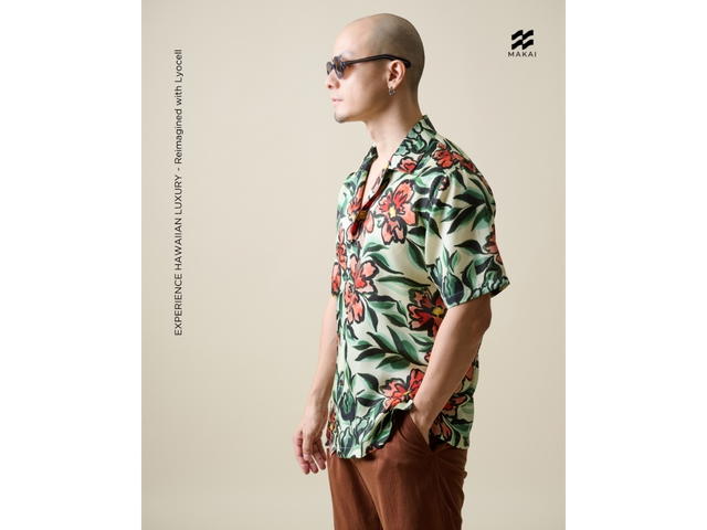MAKAI MAKAI FLORENCE Lyocell Hawaiian Shirt - view 4