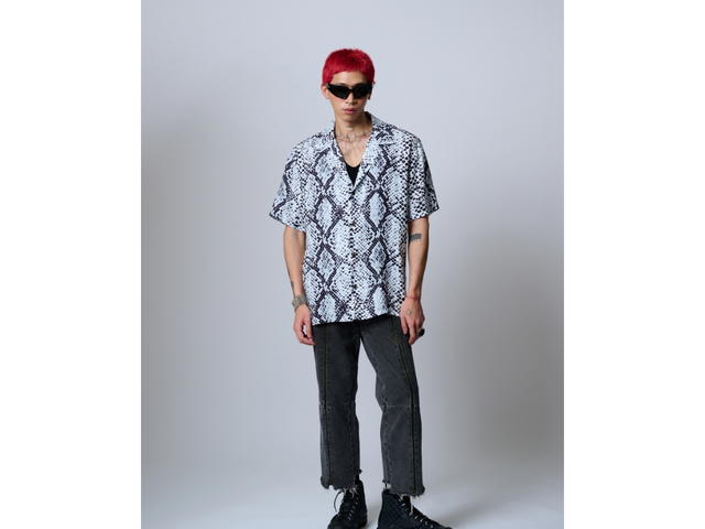 MAKAI MAKAI MONACO Rayon Hawaiian Shirt - view 2