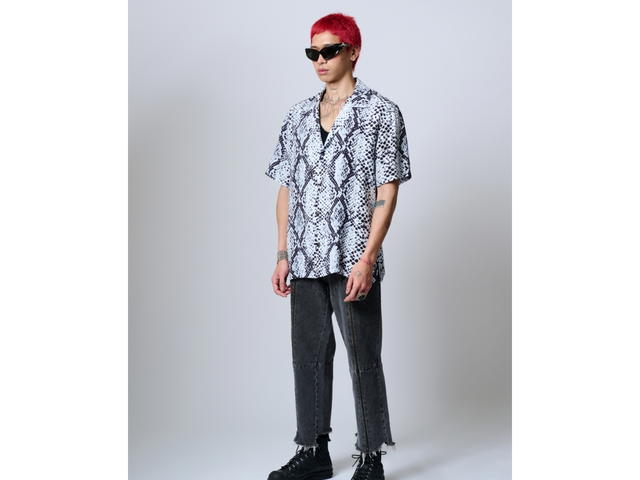 MAKAI MAKAI MONACO Rayon Hawaiian Shirt - view 4