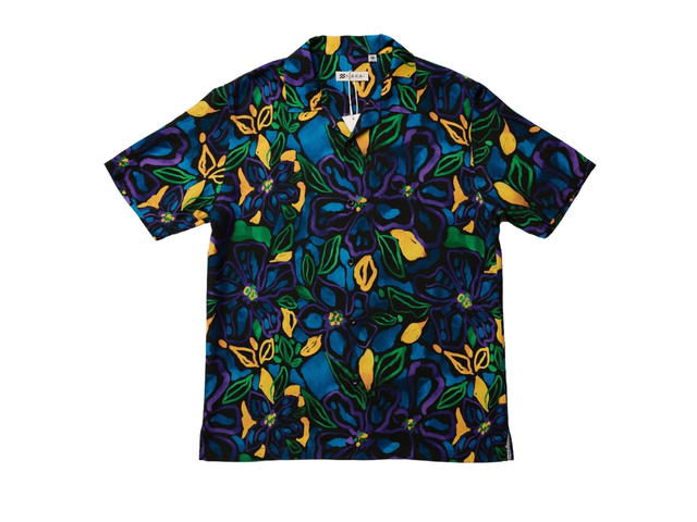 MAKAI MAKAI SANTORINI Rayon Hawaiian Shirt - view 1