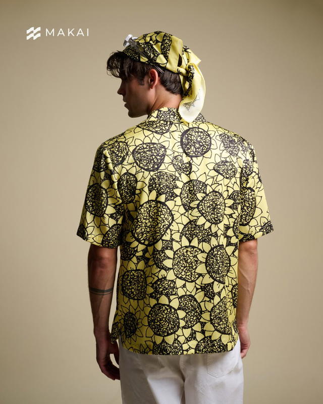 MAKAI MAKAI SOL Lyocell Hawaiian Shirt - view 4