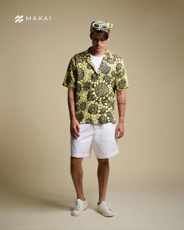 MAKAI MAKAI SOL Lyocell Hawaiian Shirt - view 5