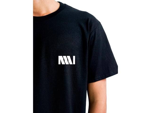 MANA MANA Black T-Shirt Premium Cotton 100% (Regular Fit) - view 2