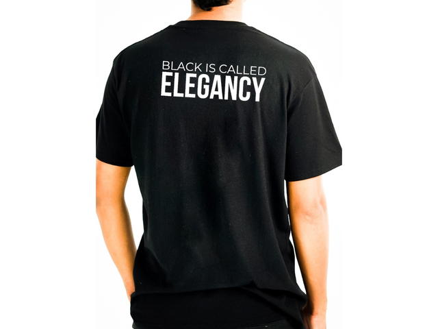 MANA MANA Black T-Shirt Premium Cotton 100% (Regular Fit) - view 4