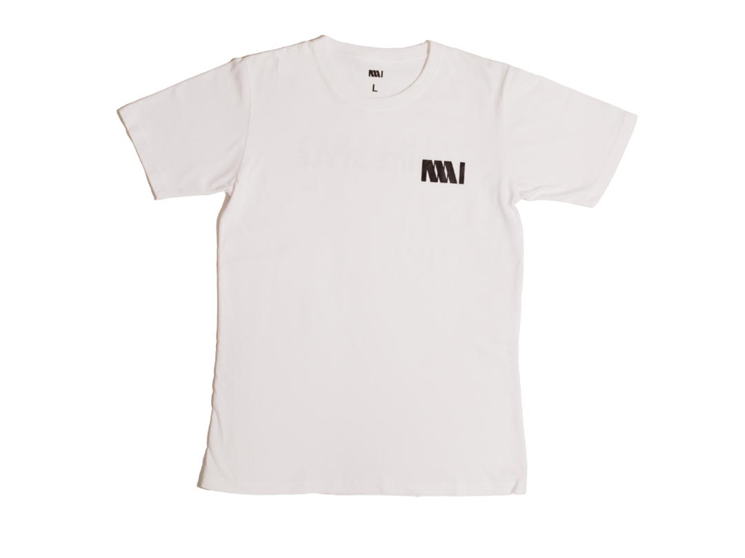 MANA MANA White T-Shirt Premium Cotton 100% (Regular Fit)