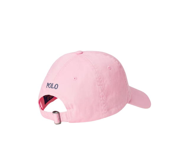 Polo Ralph Lauren Polo Ralph Lauren Cotton Chino Ball Cap Carmel Pink Jewel Blue - view 2