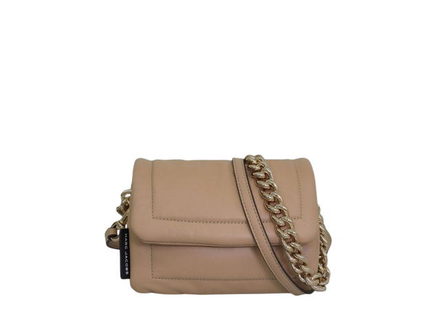 Marc Jacobs Marc Jacobs Shoulder Bag 2 Way In Light Brown Leather With Gold Hardware Light Brown - view 1