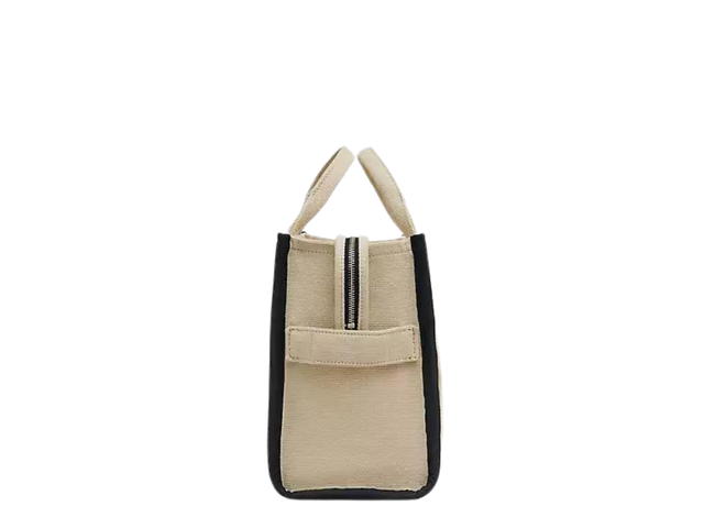 Marc Jacobs Marc Jacobs The Jacquard Medium Tote Bag In Woven Jacquard Warm Sand - view 2